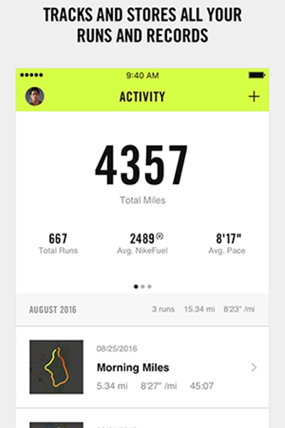 NIKE تطلق تطبيق نادي Nike plus Run الجديد
